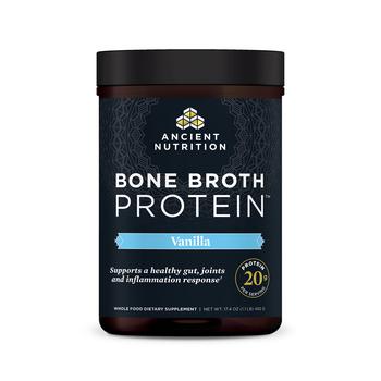商品Ancient Nutrition | Bone Broth Protein Summer ’23 Insert | Powder Vanilla (20 Servings),商家Ancient Nutrition,价格¥381图片