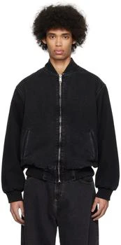 Carhartt WIP | Black Paxon Bomber Jacket 