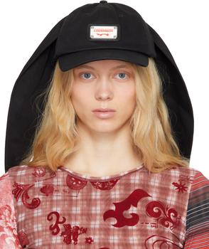 timelesz着用【Charles Jeffrey Loverboy】RABBIT EARS CAP Charles Jeffrey LOVERBOY Black Rabbit Ears Cap Charles
