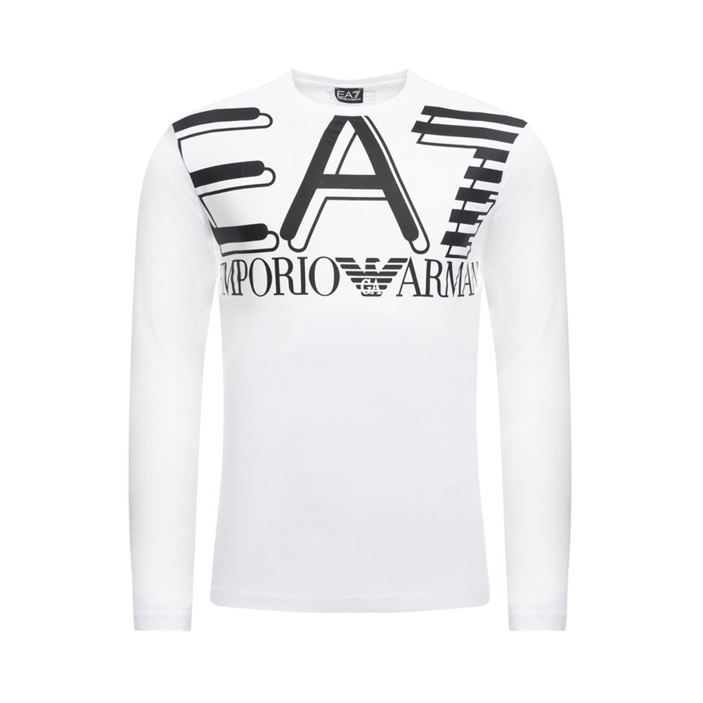 推荐EMPORIO ARMANI 男士白色棉质长袖T恤 3HPT11-PJ02Z-1100商品