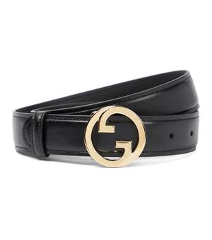 美国gucci皮带, Gucci | GG leather belt商品图片 