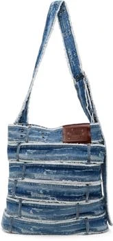 ANDERSSON BELL | Blue Belt Big Denim Messenger Bag,商家SSENSE CA,价格¥2908