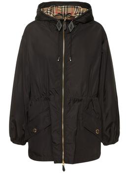 Burberry | Binham Nylon Hooded Parka Coat商品图片,