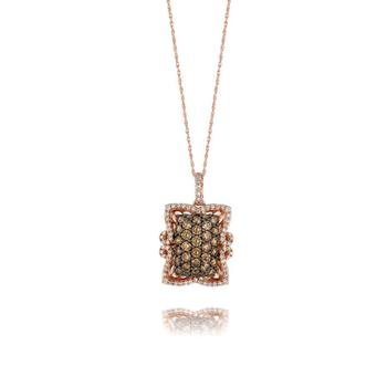 商品Le Vian | Ladies' Chocolate Diamonds Fashion Pendant in 14k Strawberry Gold,商家Jomashop,价格¥10587图片