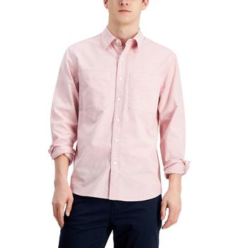 Michael Kors | Men's Relaxed Fit Utility Oxford Shirt商品图片,3.4折