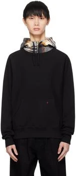 Noah | Black Drawstring Hoodie 4.3折, 独家减免邮费