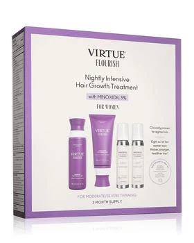 VIRTUE | Flourish Nightly Intensive Hair Growth Treatment - 90 Days 
