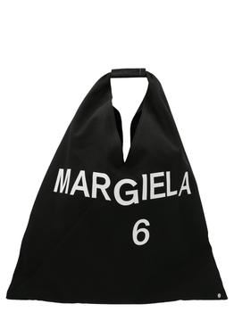 MAISON MARGIELA | MM6 Maison Margiela Logo Printed Tote Bag商品图片,7.6折
