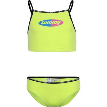 推荐Logo back straps detailing bikini in yellow商品