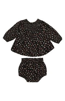 Rylee + Cru | Eloise Floral Balloon Sleeve Top & Bloomers,商家Nordstrom Rack,价格¥169