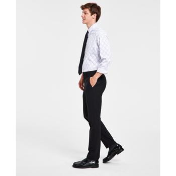 推荐Men's Skinny Fit Wrinkle-Resistant Wool Suit Separate Pant, Created for Macy's商品