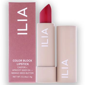 推荐Color Block High Impact Lipstick - Grenadine by ILIA Beauty for Women - 0.14 oz Lipstick商品