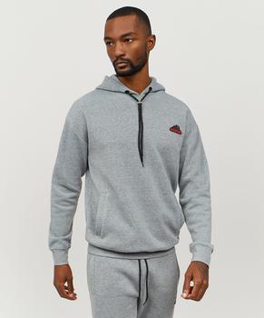 Reason Clothing | Wooster Core Collection Premium Hoodie With Patch - Heather Grey商品图片,3.9折×额外8折, 额外八折