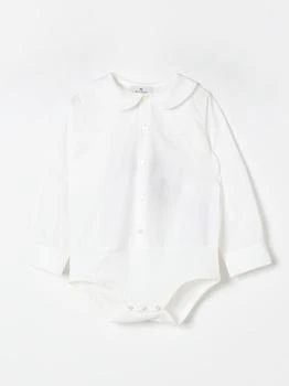 ETRO | Etro baby basic cotton bodysuit,商家GIGLIO.COM,价格¥1476