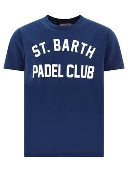 Mc2 Saint Barth | Mc2 Saint Barth Padel Club Printed Crewneck T-Shirt 5.5折