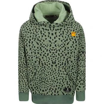 推荐Serengeti print hoodie in olive green商品