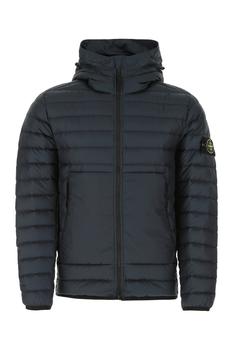 stone island羽绒服, Stone Island | Navy blue nylon down jacket Nd Stone Island Uomo商品图片 