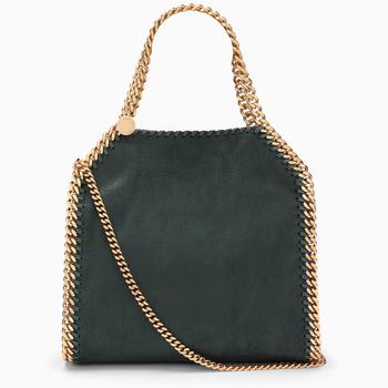 推荐Pine green/gold Falabella Mini Tote bag商品