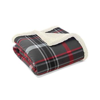 Eddie Bauer评价, Eddie Bauer | Winslow Yarn Dye Cotton Flannel Reversible Throw商品图片 