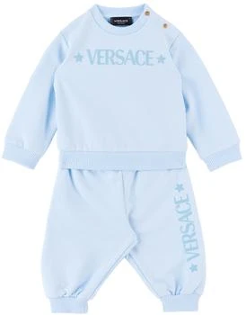 推荐Baby Blue Flocked Sweatsuit商品