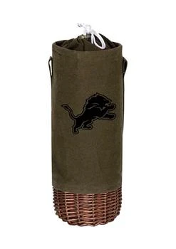 Heritage | Nfl Detroit Lions Malbec Insulated Canvas And Willow Wine Bottle Basket,商家Belk,价格¥413