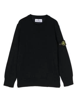 推荐Compass-motif crew-neck jumper商品