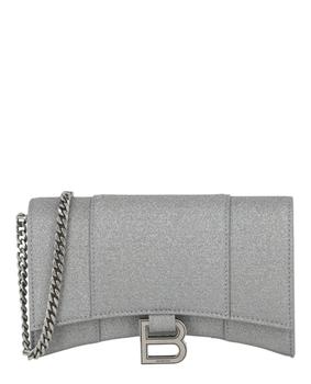 巴黎世家沙漏包, Balenciaga | Hourglass Glitter Wallet Chain商品图片 额外9折, 额外九折