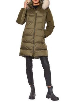 推荐Gabriela Fox Fur Trim & Down Puffer Parka商品