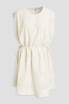 IRO | Miu embroidered gauze mini dress 2.9折