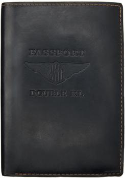 商品RRL | Black Leather Passport Holder,商家SSENSE,价格¥668图片