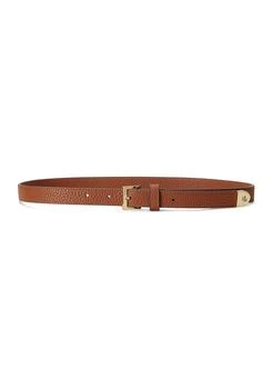 Ralph Lauren | Pebbled Leather Skinny Belt,商家Belk,价格¥343
