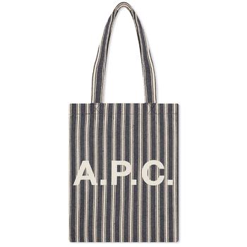 A.P.C. | A.P.C. Lou Stripe Tote Bag商品图片,5.4折