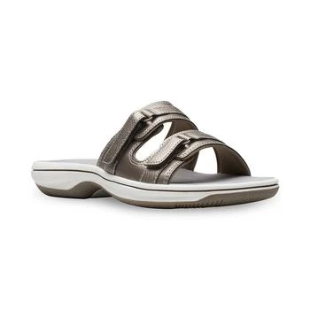 Clarks | Women's Cloudsteppers Breeze Piper Comfort Slide Sandals 5.9折