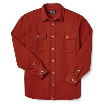 Filson | Filson Chino Twill Shirt Iron Rust商品图片,6.6折