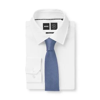 Hugo Boss Men's Micro Pattern Silk-Jacquard Tie