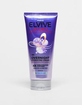 商品L'Oreal Elvive | L'Oreal Elvive Hydra Hyaluronic Acid Overnight Hydrating Cream for Dry Hair, 200ml,商家ASOS,价格¥128图片