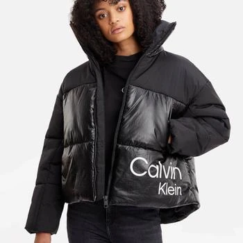 推荐Calvin Klein Jeans Oversized Shell Puffer Jacket商品