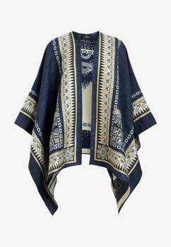 商品ETRO | Scarf-Print Cape in Silk Blend,商家Thahab,价格¥9487图片