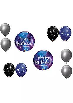 推荐LOONBALLOON Space, Alien, Rocket Theme Balloon Set, Standard Birthday Galaxy Balloon and 8x latex balllons商品