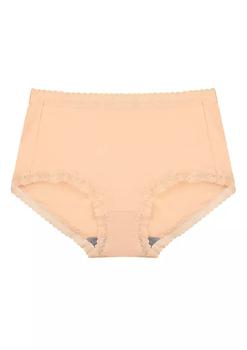 推荐Women's Mid Waisted Underwear Lace Soft Breathable Panties Stretch Briefs Mothers Day商品