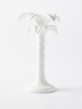 推荐Palm Tree medium ceramic candlestick holder商品