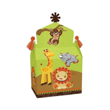 商品Big Dot of Happiness | Funfari - Fun Safari Jungle - Treat Box Party Favors - Baby Shower or Birthday Party Goodie Gable Boxes - Set of 12,商家Macy's,价格¥146图片
