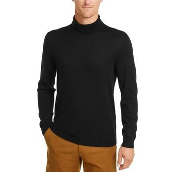 推荐Men's Merino Wool Blend Turtleneck Sweater, Created for Macy's商品