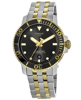 推荐Tissot Seastar 1000 Black Dial Two Tone Men's Watch T120.407.22.051.00商品