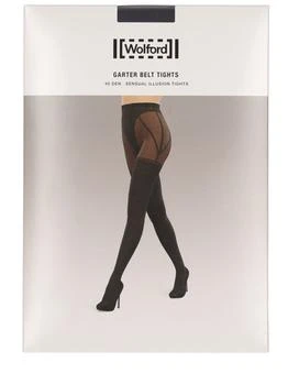 Wolford | Garter Belt Illusion Tights,商家LUISAVIAROMA,价格¥481