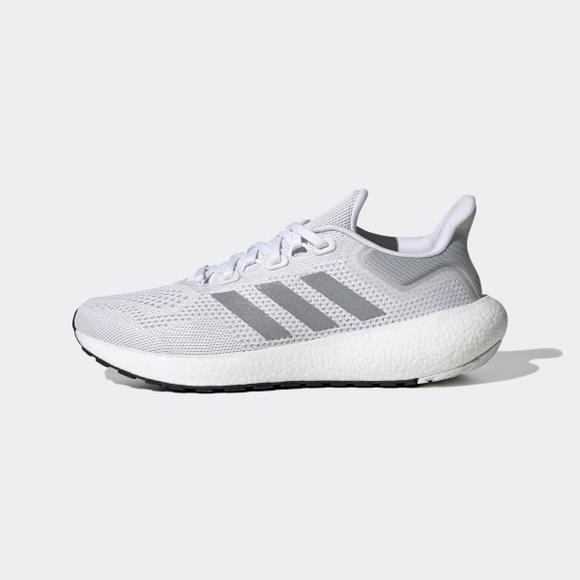 阿迪达斯女鞋高帮鞋, Adidas | 【Brilliant|包邮包税】阿迪达斯 PUREBOOST JET W 女生  训练运动鞋 跑步鞋  GW0906 FTWWHT/SILVMT/CBLACK商品图片 8折×额外9折, 包邮包税, 额外九折