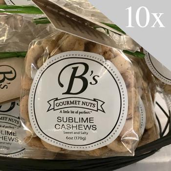 商品B's Gourmet Nuts | Case Sublime Cashews (Qty 10 / Per case),商家Verishop,价格¥636图片