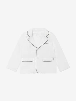 Patachou | Boys Linen Blazer in White,商家Childsplay Clothing,价格¥533