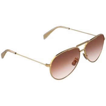 推荐Celine Red Gradient Aviator Unisex Sunglasses CL40062U 30T 59商品