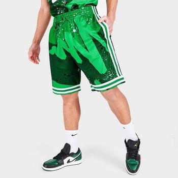 推荐Men's Mitchell & Ness Boston Celtics NBA Hyper Hoops Swingman Shorts商品